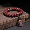 Tibet Bodhi Seed Dzi Dancing Lion Luck Bracelet Tibet Bodhi Seed Dzi Dancing Lion Luck Bracelet