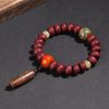 Tibet Bodhi Seed Dzi Dancing Lion Luck Bracelet Tibet Bodhi Seed Dzi Dancing Lion Luck Bracelet