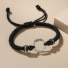 925 Silver Dragon Phoenix Couple Bracelet 925 Silver Dragon Phoenix Couple Bracelet - 3