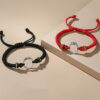925 Silver Dragon Phoenix Couple Bracelet 925 Silver Dragon Phoenix Couple Bracelet - 7