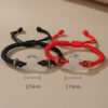925 Silver Dragon Phoenix Couple Bracelet 925 Silver Dragon Phoenix Couple Bracelet - 8