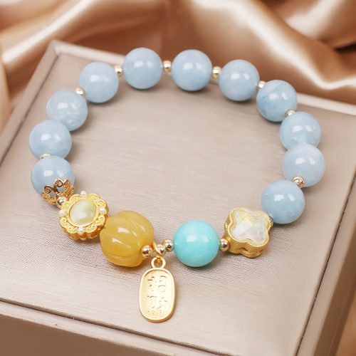Pulsera de Aguamarina: Calma y Protección Personal Pulsera de Aguamarina: Calma y Protección Personal