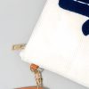 Bolsa Tiracolo de Lona - Olho Grego e Mão de Hamsá Canvas Hamsa Evil Eye Crossbody Bag