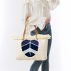 Bolsa Tote de Lona Olho Grego e Mão de Hamsá Canvas Evil Eye Hamsa Tote Bag