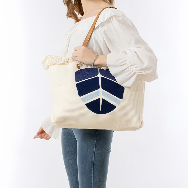Bolsa Tote de Lona Olho Grego e Mão de Hamsá Canvas Evil Eye Hamsa Tote Bag