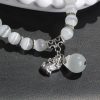 Chrysoberyl Pixiu Triple Wrap Wealth Bracelet Chrysoberyl Pixiu Triple Wrap Wealth Bracelet