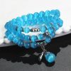 Chrysoberyl Pixiu Triple Wrap Wealth Bracelet Chrysoberyl Pixiu Triple Wrap Wealth Bracelet