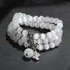 Chrysoberyl Pixiu Triple Wrap Wealth Bracelet Chrysoberyl Pixiu Triple Wrap Wealth Bracelet