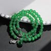 Chrysoberyl Pixiu Triple Wrap Wealth Bracelet Chrysoberyl Pixiu Triple Wrap Wealth Bracelet