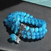 Chrysoberyl Pixiu Triple Wrap Wealth Bracelet Chrysoberyl Pixiu Triple Wrap Wealth Bracelet