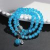 Chrysoberyl Pixiu Triple Wrap Wealth Bracelet Chrysoberyl Pixiu Triple Wrap Wealth Bracelet