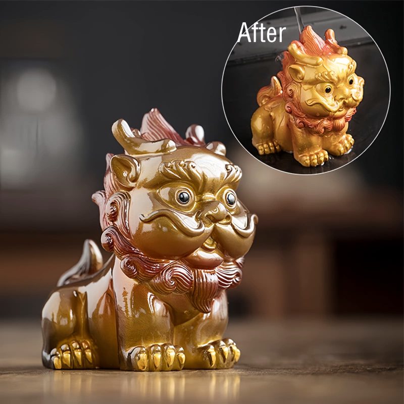 Color Changing PiXiu Resin Tea Pet Decoration Color Changing PiXiu Resin Tea Pet Decoration