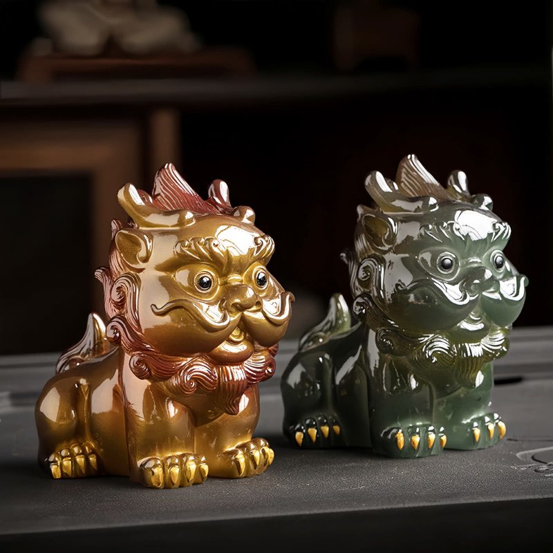 Color Changing PiXiu Resin Tea Pet Decoration Color Changing PiXiu Resin Tea Pet Decoration