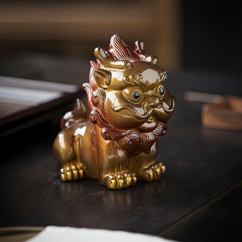 Color Changing PiXiu Resin Tea Pet Decoration Color Changing PiXiu Resin Tea Pet Decoration