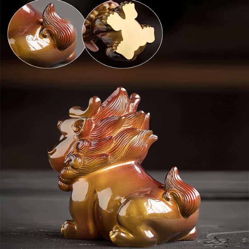 Color Changing PiXiu Resin Tea Pet Decoration Color Changing PiXiu Resin Tea Pet Decoration