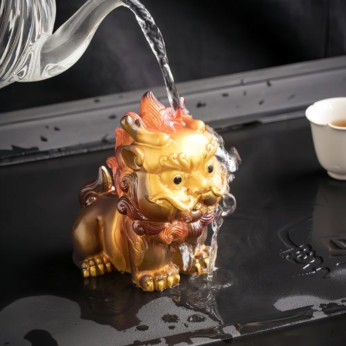 Color Changing PiXiu Resin Tea Pet Decoration