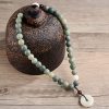 Cyan Bodhi Seed Lotus Jade Bracelet Cyan Bodhi Seed Lotus Jade Bracelet