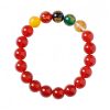 Pulsera de Ágata de los Cinco Elementos para la Abundancia Five Elements Agate Wealth Enhancement Bracelet
