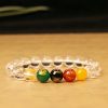 Pulsera de Ágata de los Cinco Elementos para la Abundancia Five Elements Agate Wealth Enhancement Bracelet