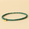Natural Malachite Elephant Charm Bracelet Natural Malachite Elephant Charm Bracelet