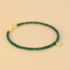 Natural Malachite Elephant Charm Bracelet Natural Malachite Elephant Charm Bracelet