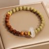 Natural Alashan Agate Kuka Seed Protection Bracelet Natural Alashan Agate Kuka Seed Protection Bracelet