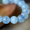 Natural Aquamarine Amber Healing Bracelet Natural Aquamarine Amber Healing Bracelet