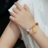 Natural Golden Silk Jade Pixiu Wealth Bracelet Natural Golden Silk Jade Pixiu Wealth Bracelet