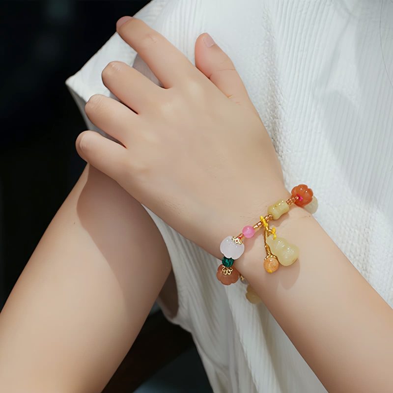Natural Golden Silk Jade Pixiu Wealth Bracelet Natural Golden Silk Jade Pixiu Wealth Bracelet