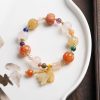 Natural Golden Silk Jade Pixiu Wealth Bracelet Natural Golden Silk Jade Pixiu Wealth Bracelet
