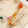 Natural Golden Silk Jade Pixiu Wealth Bracelet Natural Golden Silk Jade Pixiu Wealth Bracelet