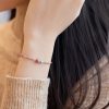 14K Gold Plated Rhodonite Loving Energy Bracelet 14K Gold Plated Rhodonite Loving Energy Bracelet