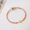 14K Gold Plated Rhodonite Loving Energy Bracelet 14K Gold Plated Rhodonite Loving Energy Bracelet