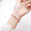 14K Gold Plated Rhodonite Loving Energy Bracelet 14K Gold Plated Rhodonite Loving Energy Bracelet