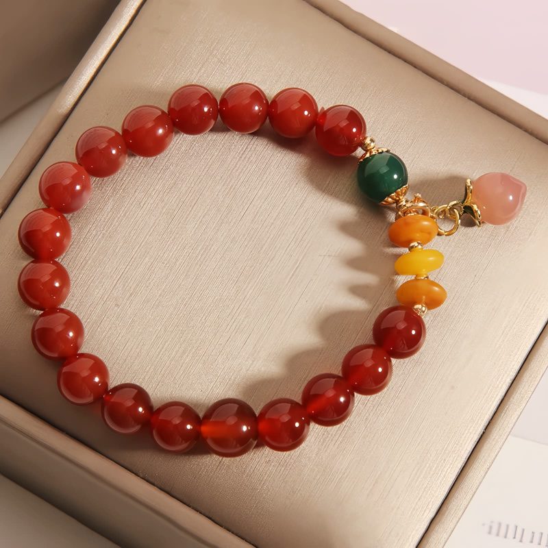 Red Agate Inner Peace & Growth Bracelet Red Agate Inner Peace & Growth Bracelet