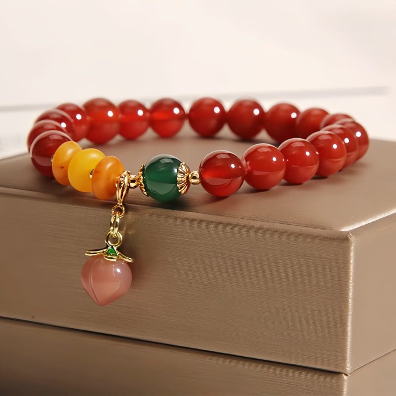 Red Agate Inner Peace & Growth Bracelet Red Agate Inner Peace & Growth Bracelet
