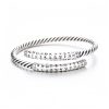 Brazalete de Cobre Trenzado con Sutra del Corazón y Acabado Retro Retro Heart Sutra Twisted Balance Bracelet