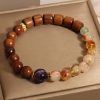 Sandalwood Citrine Protection Bracelet Sandalwood Citrine Protection Bracelet