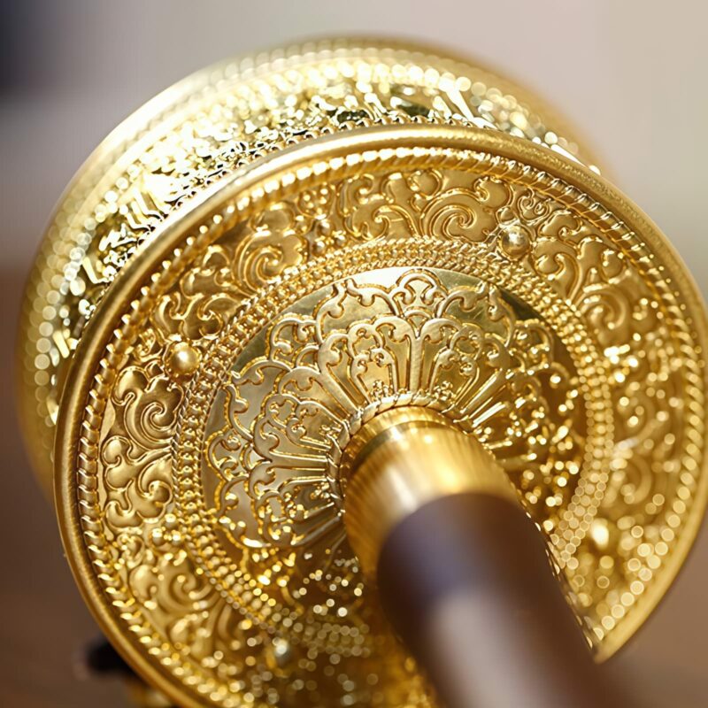 Tibetische Sandelholz-Gebetsmühle – Die Kraft der Sechs Worte Tibetan Sandalwood Prayer Wheel - Six Words - 5