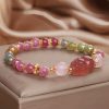 Strawberry Quartz Love Tourmaline Bracelet Strawberry Quartz Love Tourmaline Bracelet