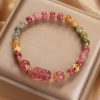 Strawberry Quartz Love Tourmaline Bracelet Strawberry Quartz Love Tourmaline Bracelet