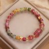 Strawberry Quartz Love Tourmaline Bracelet Strawberry Quartz Love Tourmaline Bracelet
