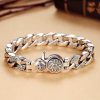 Pulsera Tibetana de Cobre con Mantra Om Mani Padme Hum y Doble Dorje Tibet Om Mani Padme Hum Double Dorje Bracelet