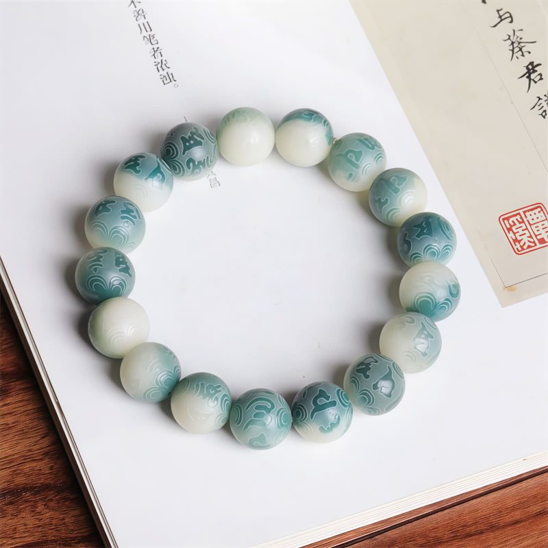 Tibetan Bodhi Seed Om Mani Padme Hum Bracelet Tibetan Bodhi Seed Om Mani Padme Hum Bracelet