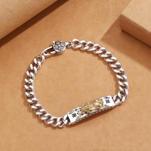 Pulseira Tibetana de Sabedoria em Cobre com Om Mani Padme Hum