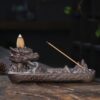 Tibetan Ceramic Dragon Mountain Incense Burner Tibetan Ceramic Dragon Mountain Incense Burner - 4