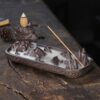 Tibetan Ceramic Dragon Mountain Incense Burner Tibetan Ceramic Dragon Mountain Incense Burner - 6