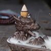 Tibetan Ceramic Dragon Mountain Incense Burner Tibetan Ceramic Dragon Mountain Incense Burner - 5