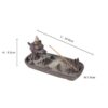 Tibetan Ceramic Dragon Mountain Incense Burner Tibetan Ceramic Dragon Mountain Incense Burner - 12