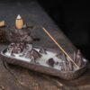Tibetan Ceramic Dragon Mountain Incense Burner Tibetan Ceramic Dragon Mountain Incense Burner - 1